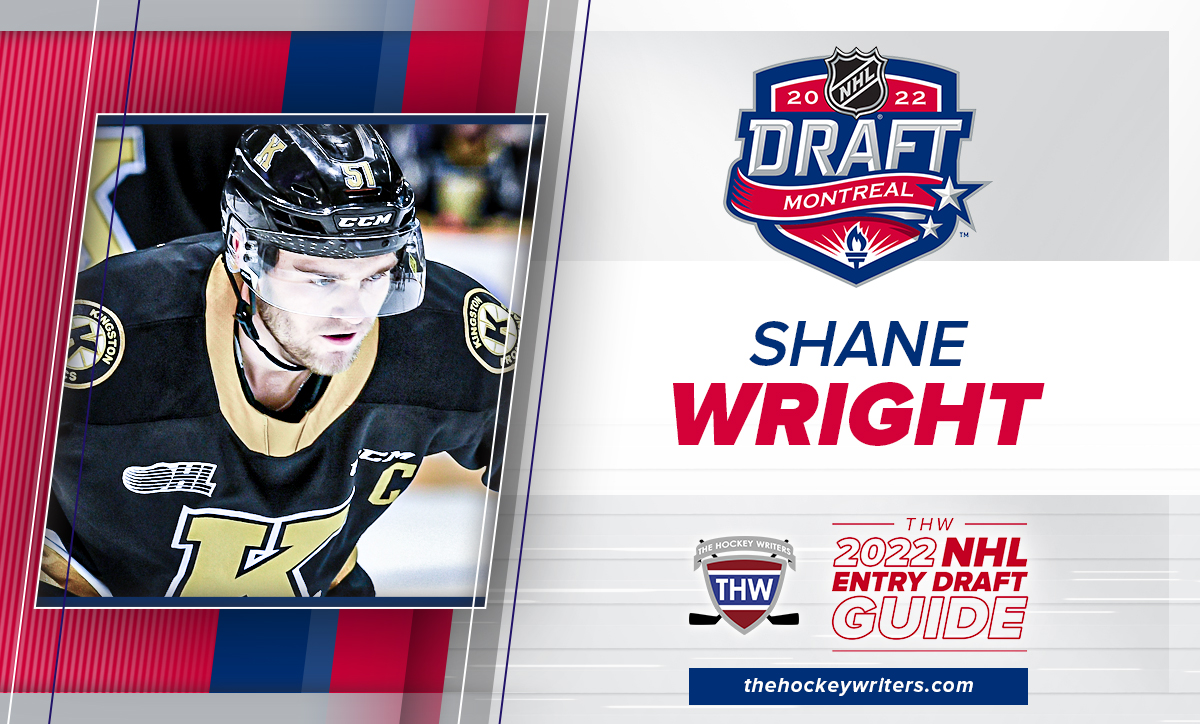 THW 2022 NHL Entry Draft Guide Shane Wright