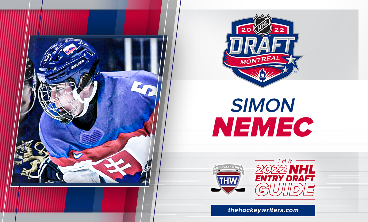 2022 NHL Draft: NJ Devils Pick Simon Nemec at 2nd Overall in the First Round  - All About The Jersey