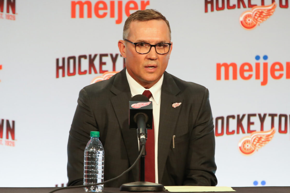 Steve Yzerman, Detroit Red Wings General Manager