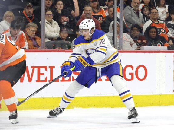 Sabres' Tage Thompson Playing Well Despite Scoring Woes