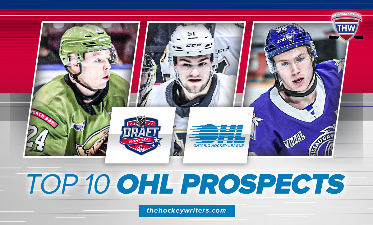 Top 10 OHL Prospects 2022 NHL Draft Shane Wright Owen Beck and Ty Nelson