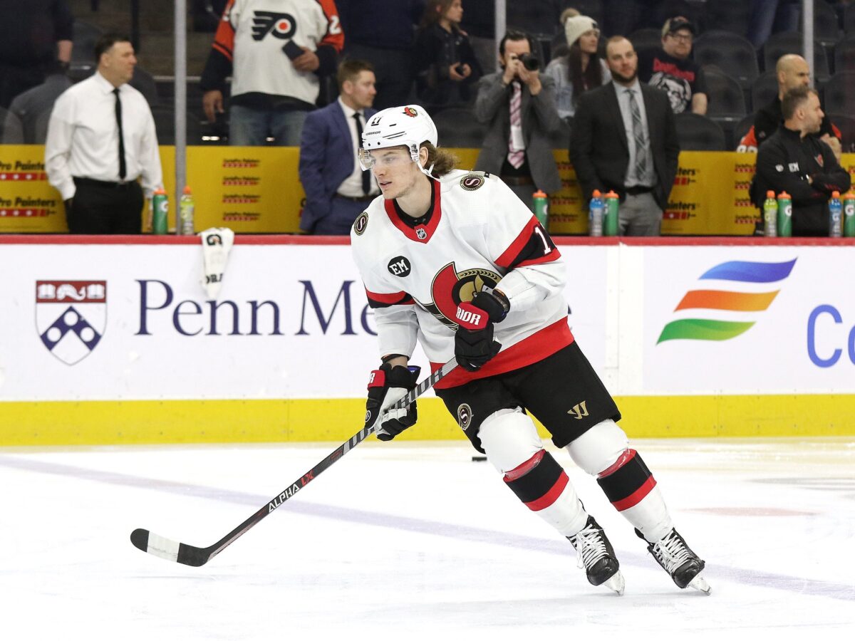 Adam Gaudette Ottawa Senators