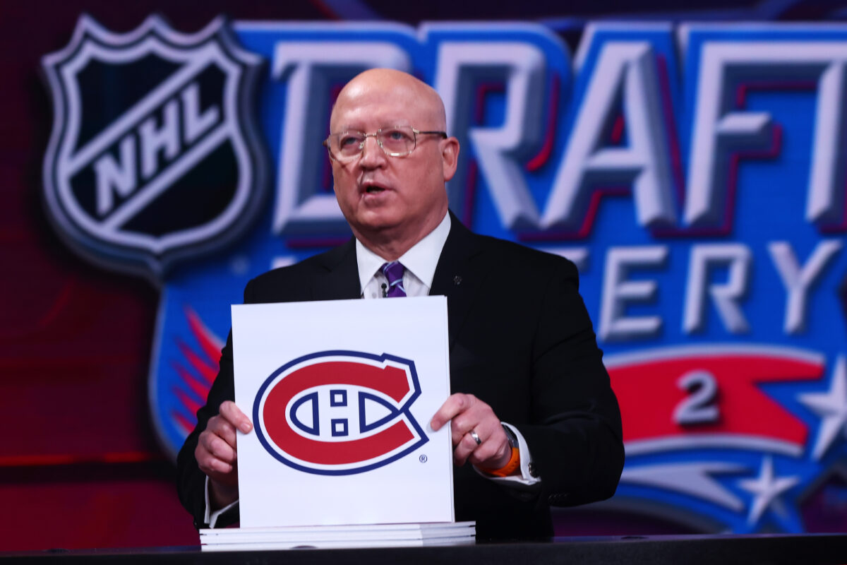 2022 NHL Draft Lottery Montreal Canadiens First Overall