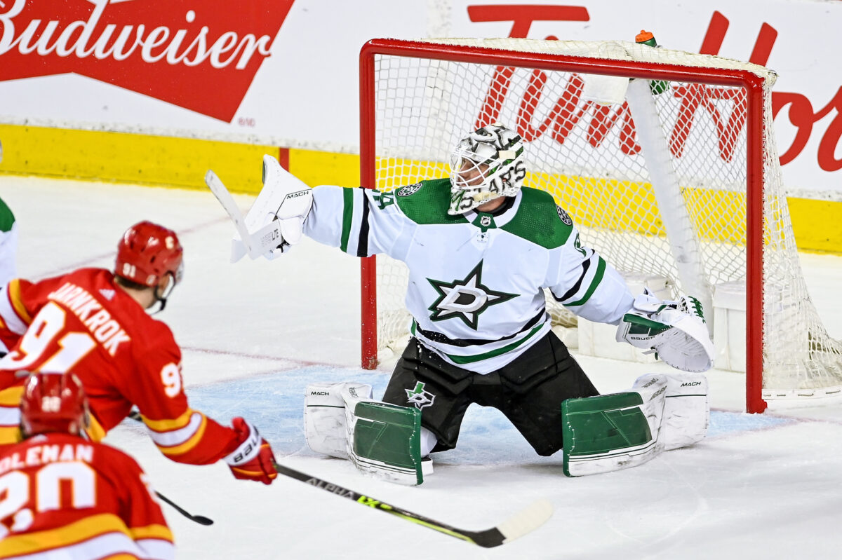 Jake Oettinger Dallas Stars-3 Takeaways From Stars Game 2 Win Over the Calgary Flames 