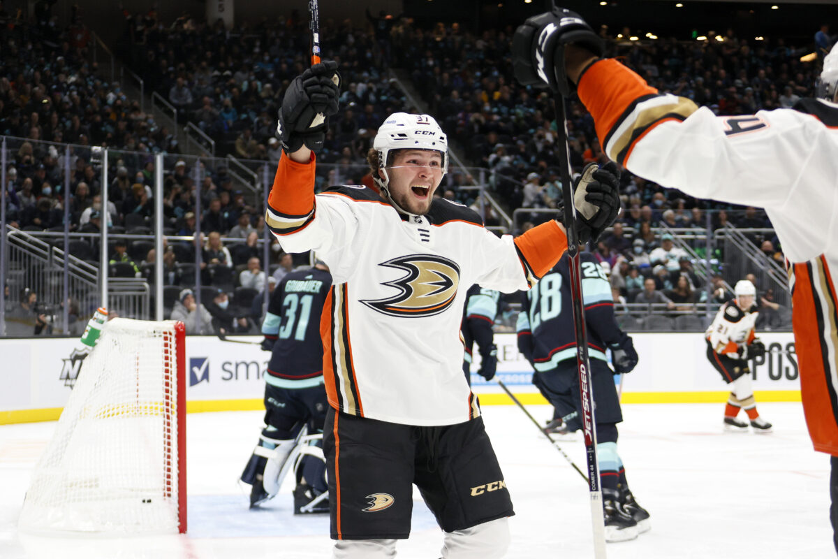 Mason McTavish Anaheim Ducks