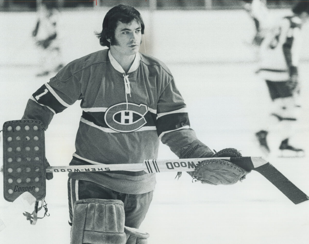 Michel Plasse Montreal Canadiens
