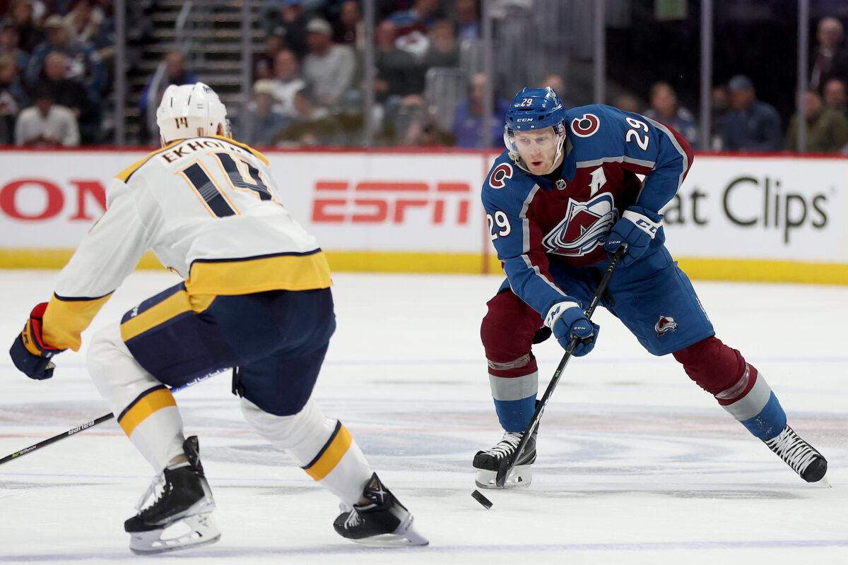 Nathan MacKinnon Colorado Avalanche