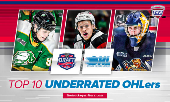 2022 NHL Entry Draft: Top 10 Underrated OHL Prospects - The Hockey ...