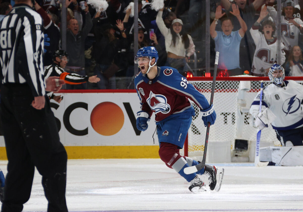 André Burakovsky Colorado Avalanche