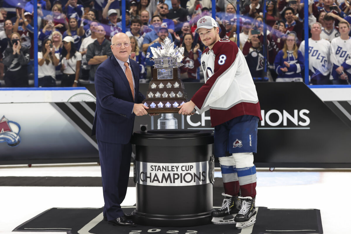 Cale Makar Colorado Avalanche 2022 Conn Smythe