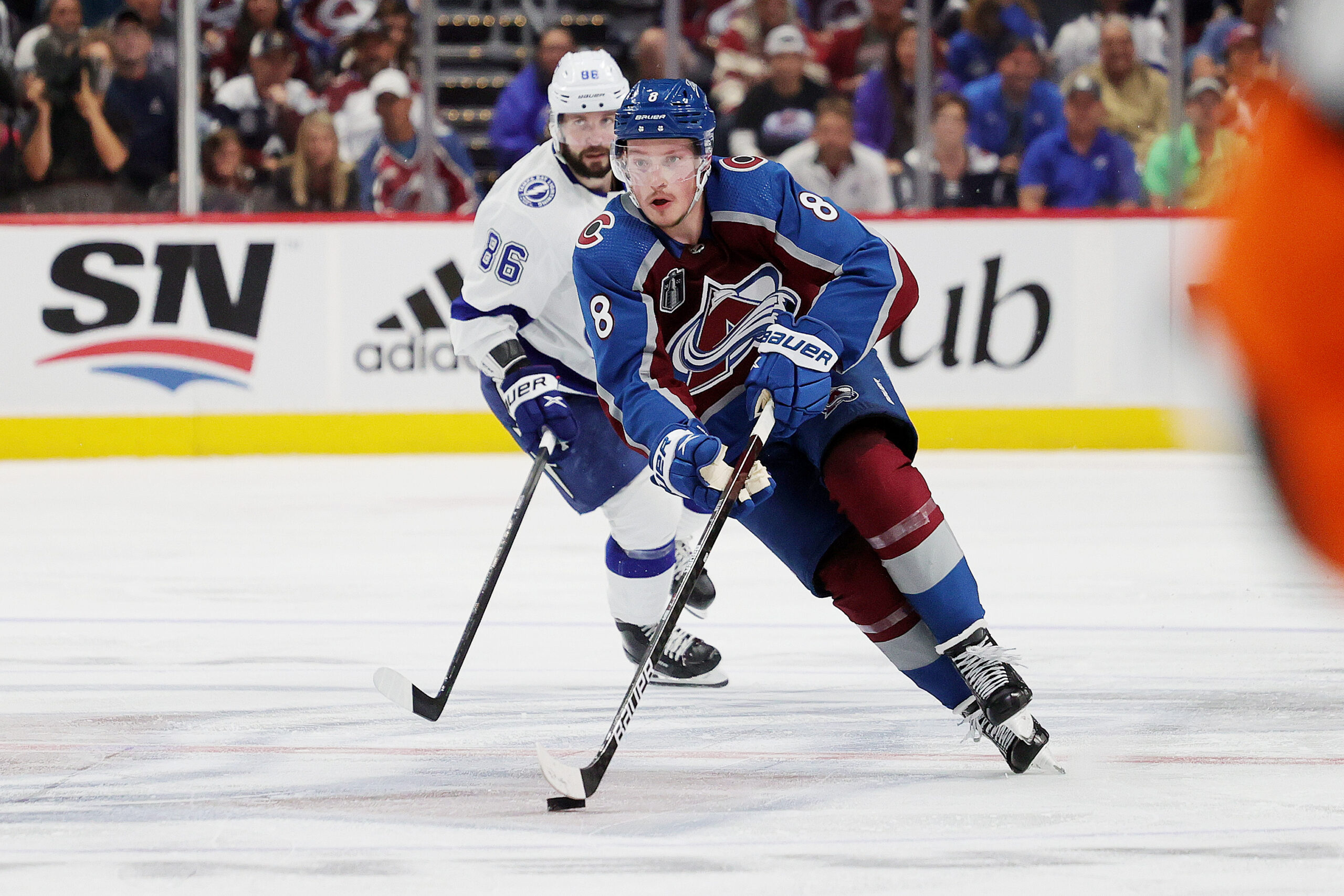 Avalanche first-round pick Oskar Olausson has sights set on future