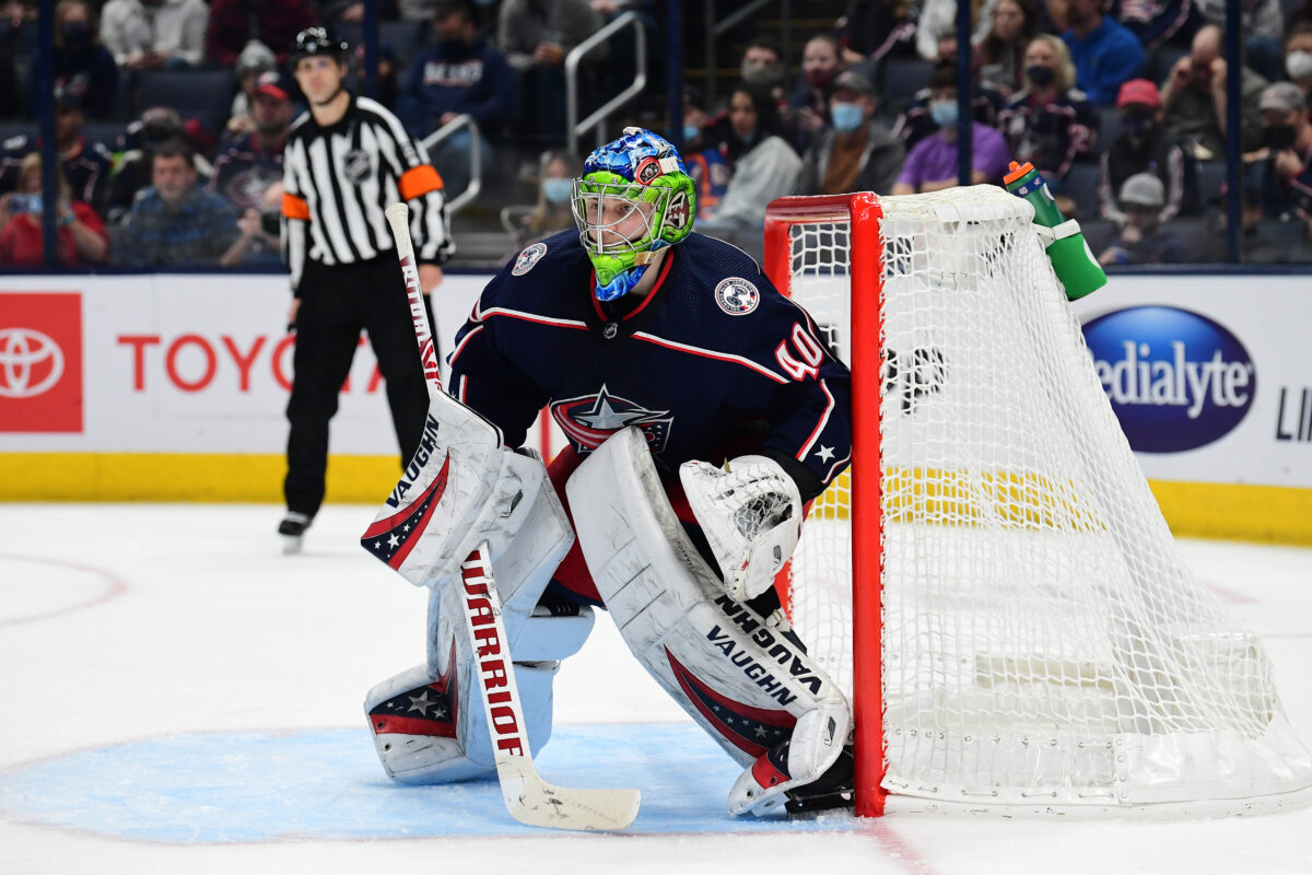 Daniil Tarasov Columbus Blue Jackets