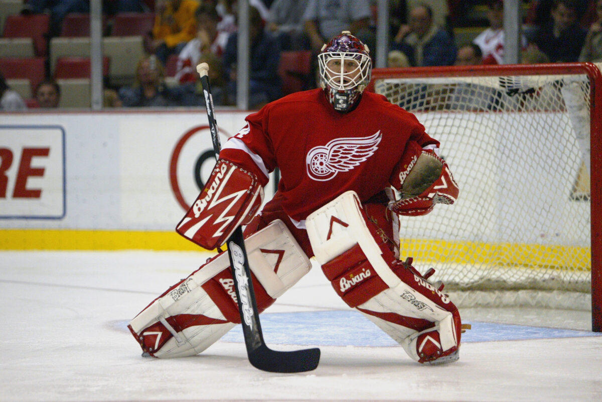 Manny Legace Detroit Red Wings
