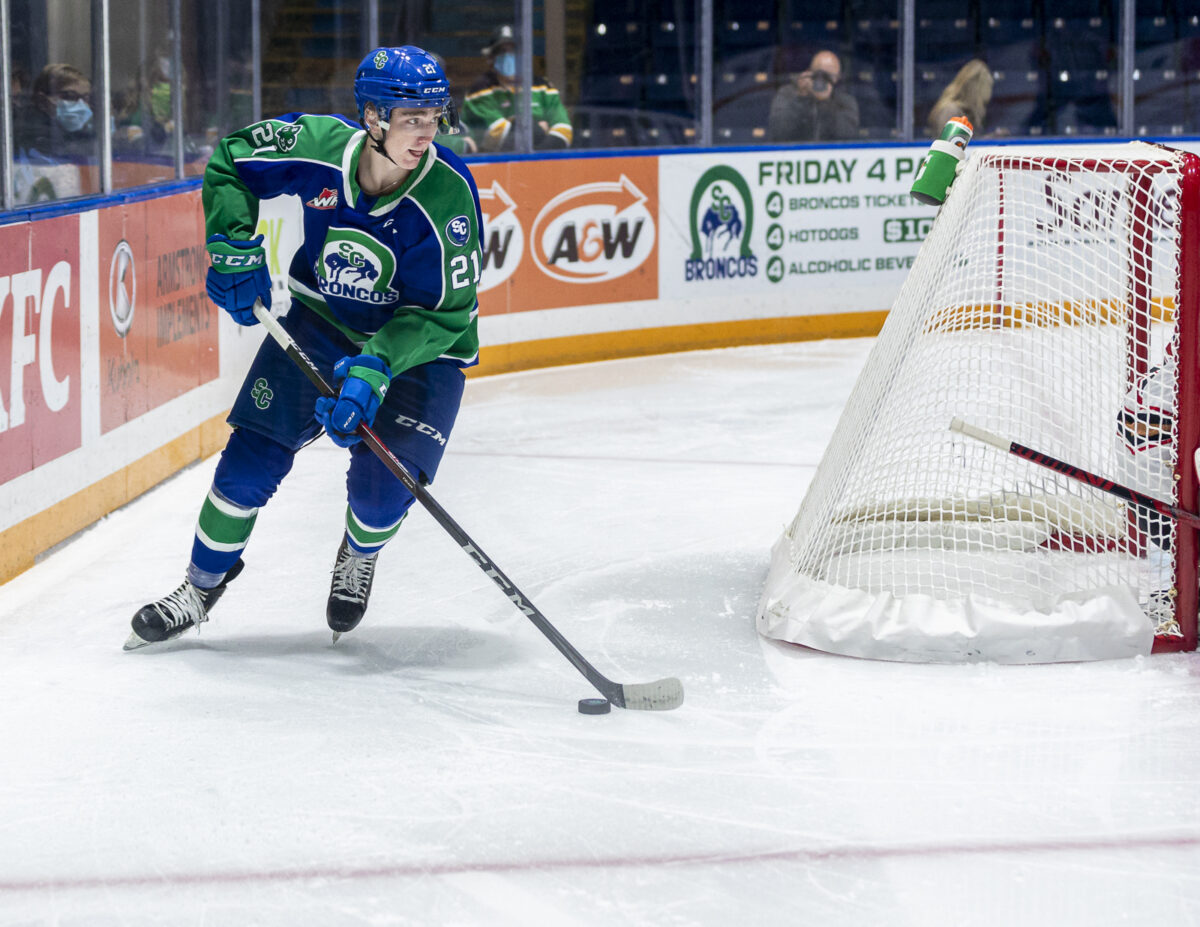 Connor Hvidston Swift Current Broncos