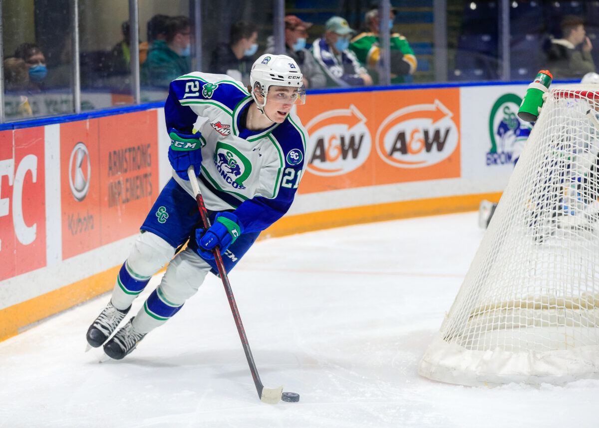 Connor Hvidston Swift Current Broncos