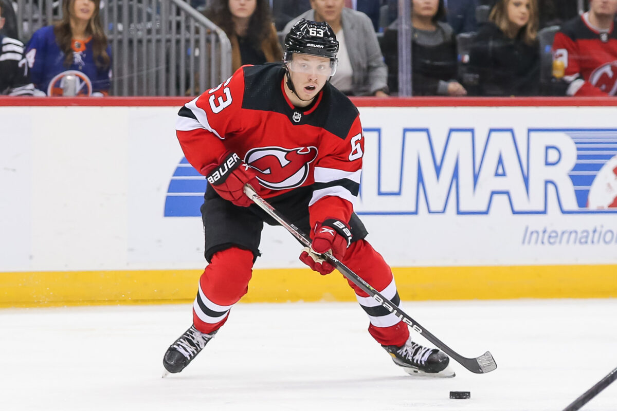 Jesper Bratt New Jersey Devils