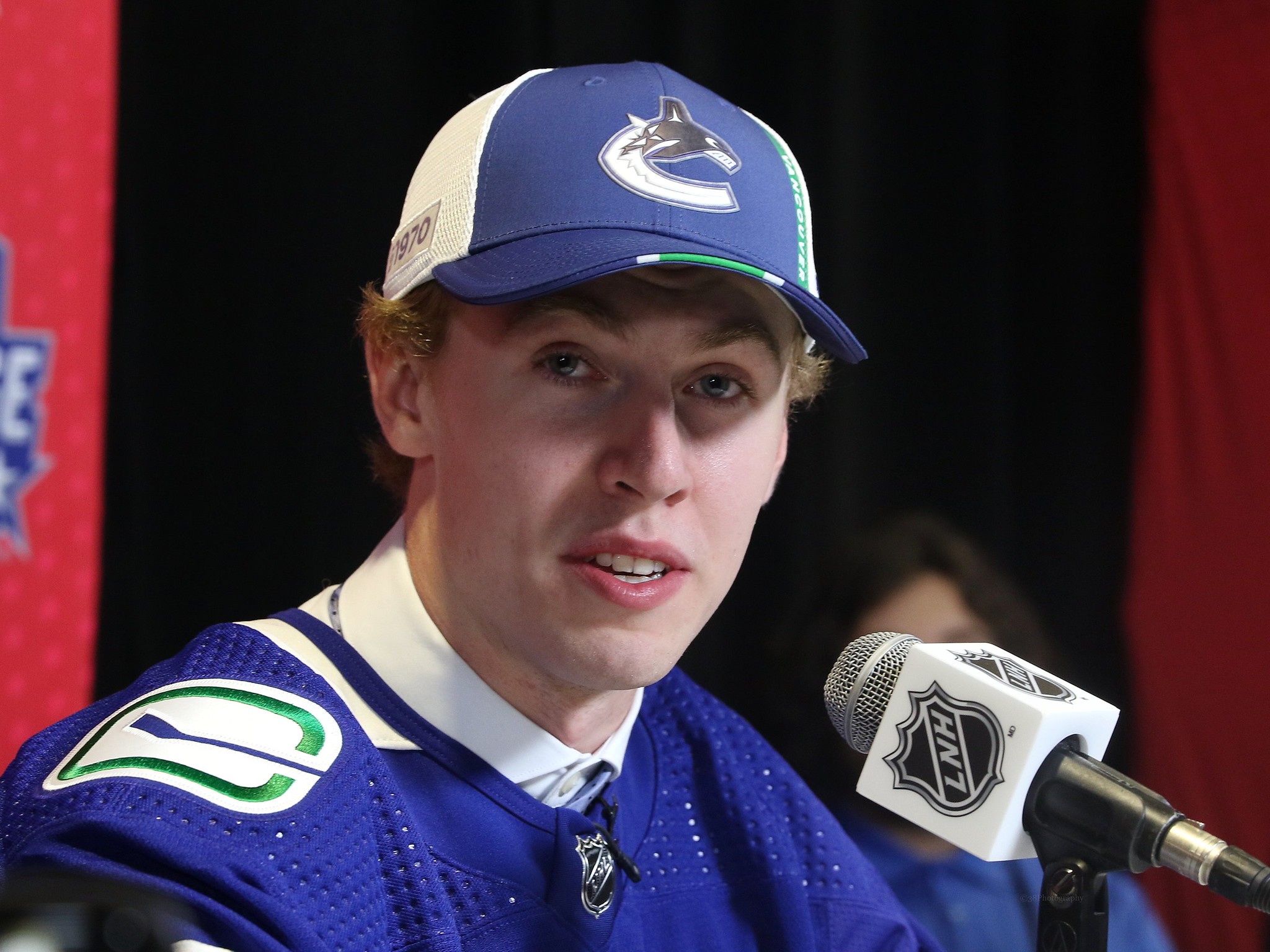 Canucks draft Elias Pettersson's namesake with 80th overall pick