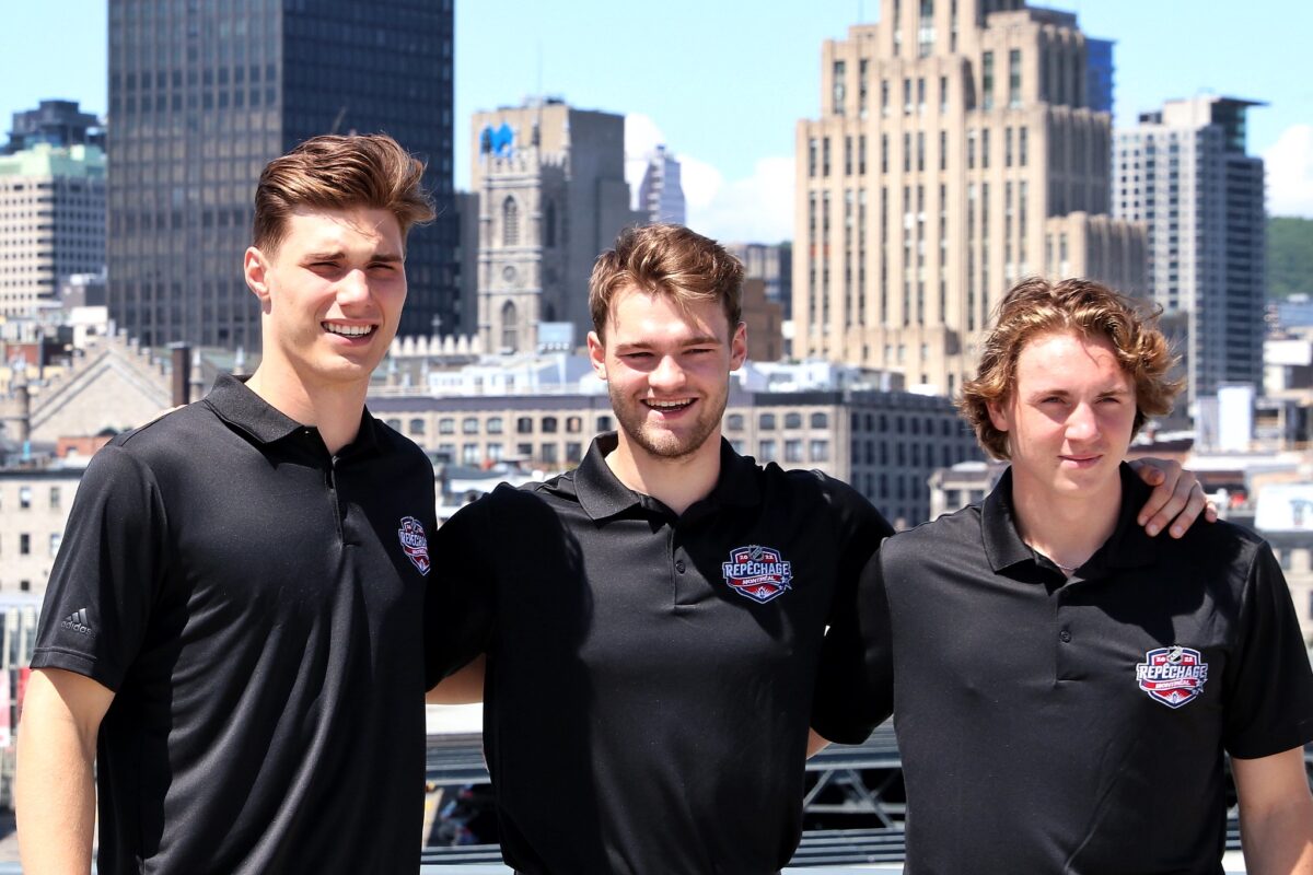 Shane Wright Juraj Slafkovsky Logan Cooley 2022 NHL Draft