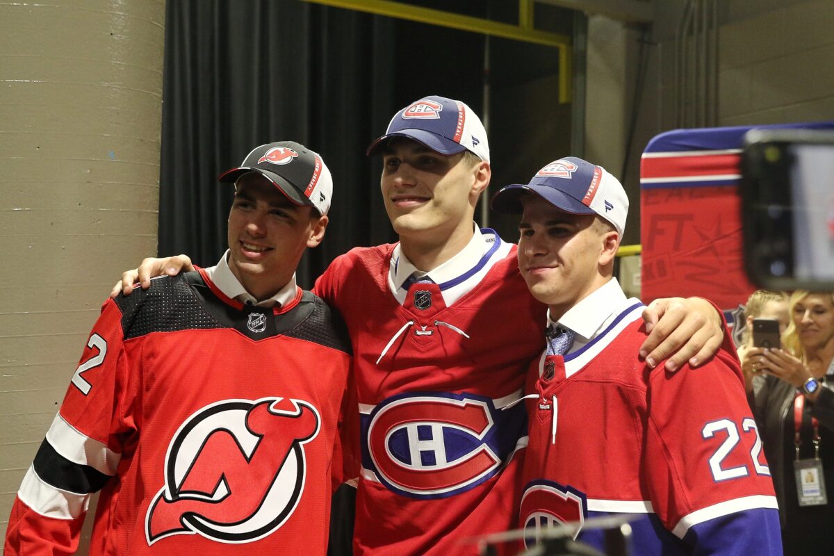 Simon Nemec New Jersey Devils Juraj Slafkovsky Filip Mesar Montreal Canadiens