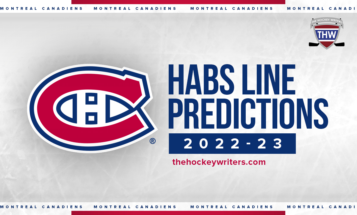Montreal Canadiens 2022-23 Lineup Projection