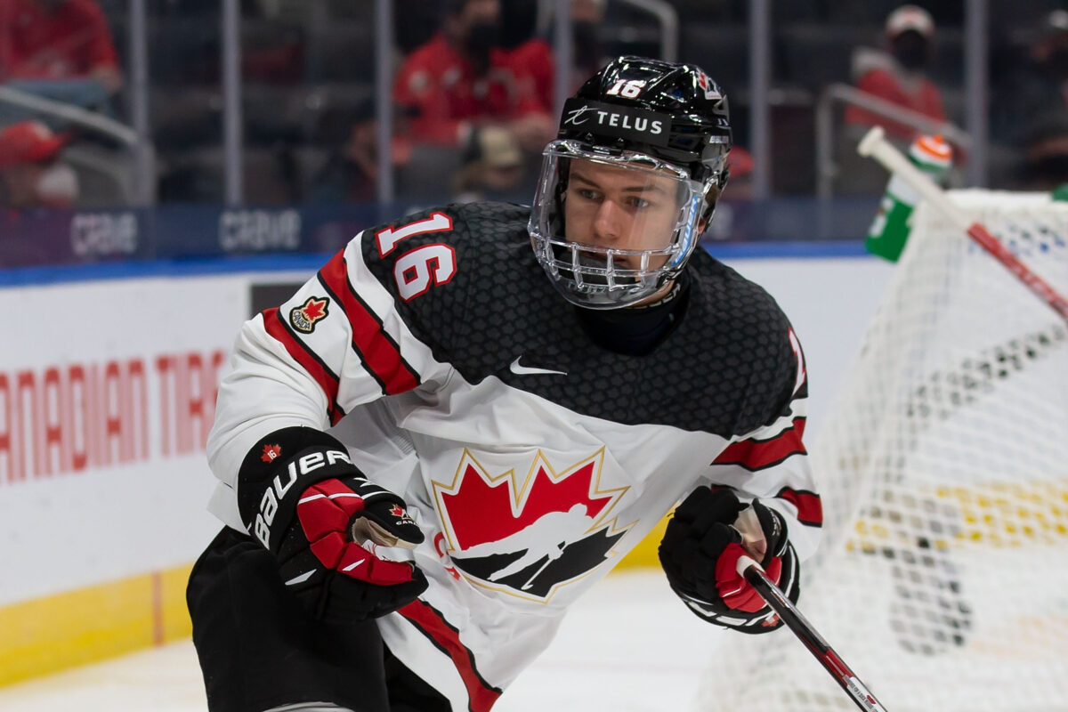 Connor Bedard Team Canada