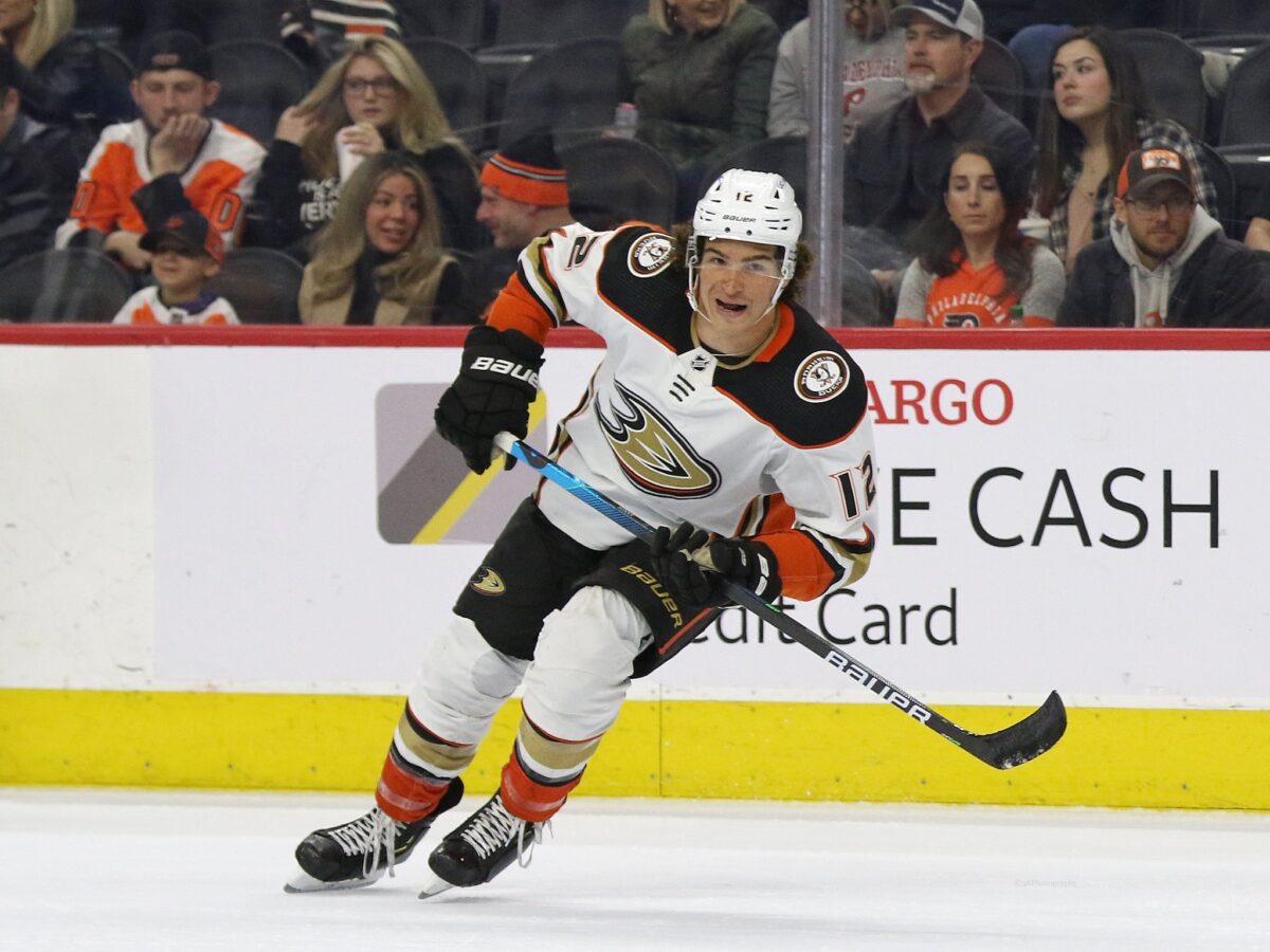 Sonny Milano Anaheim Ducks