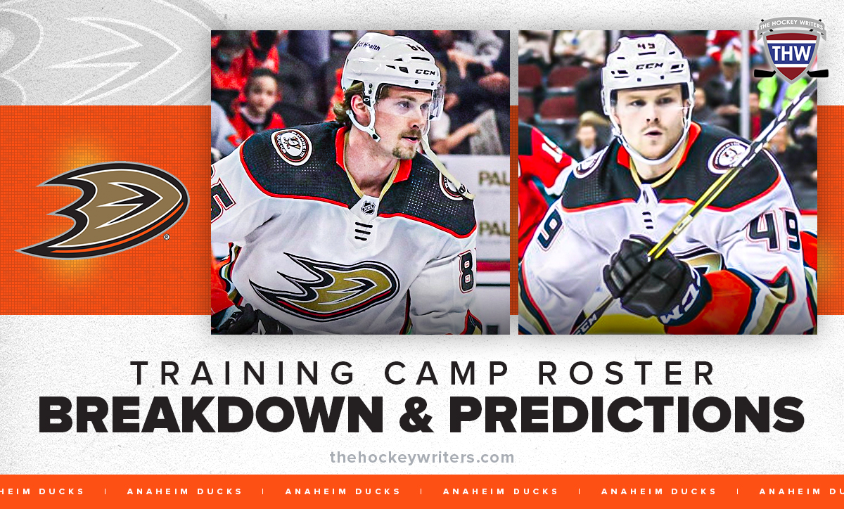 Simon Benoit and Max Jones Anaheim Ducks Training Camp Roster Breakdown & Predictions