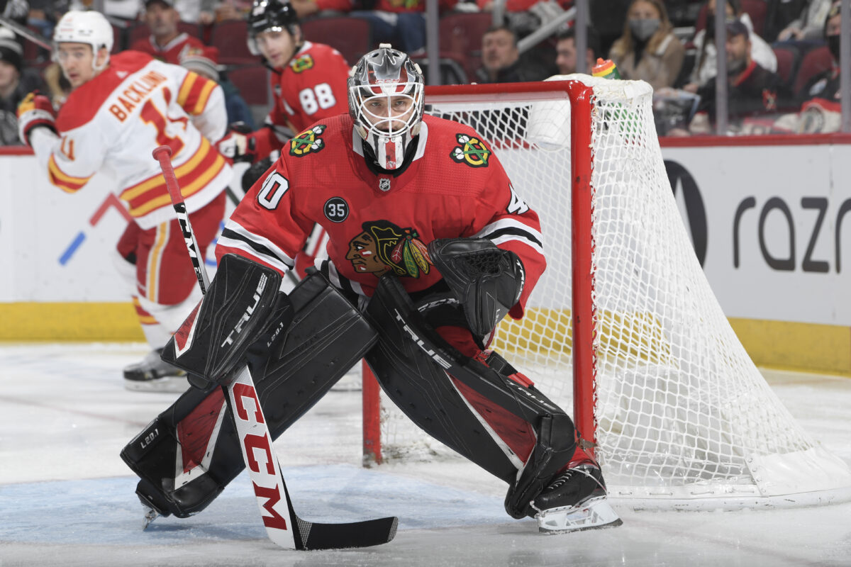 Arvid Söderblom Chicago Blackhawks