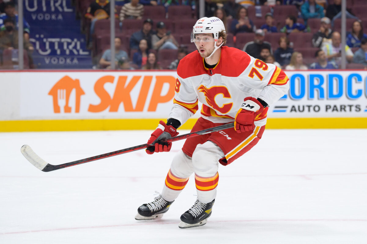 Cole Schwindt Calgary Flames