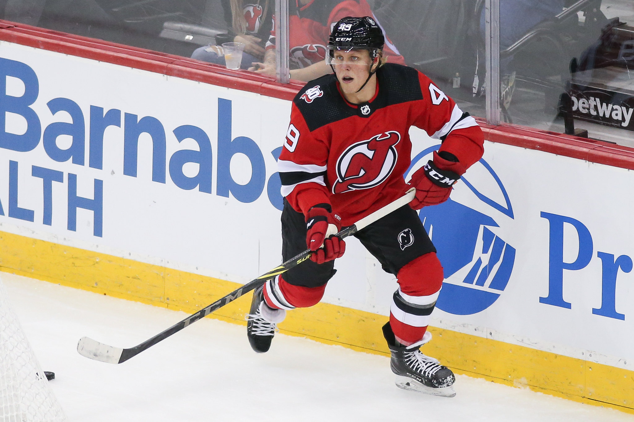 Palat out indefinitely for Devils after having groin surgery