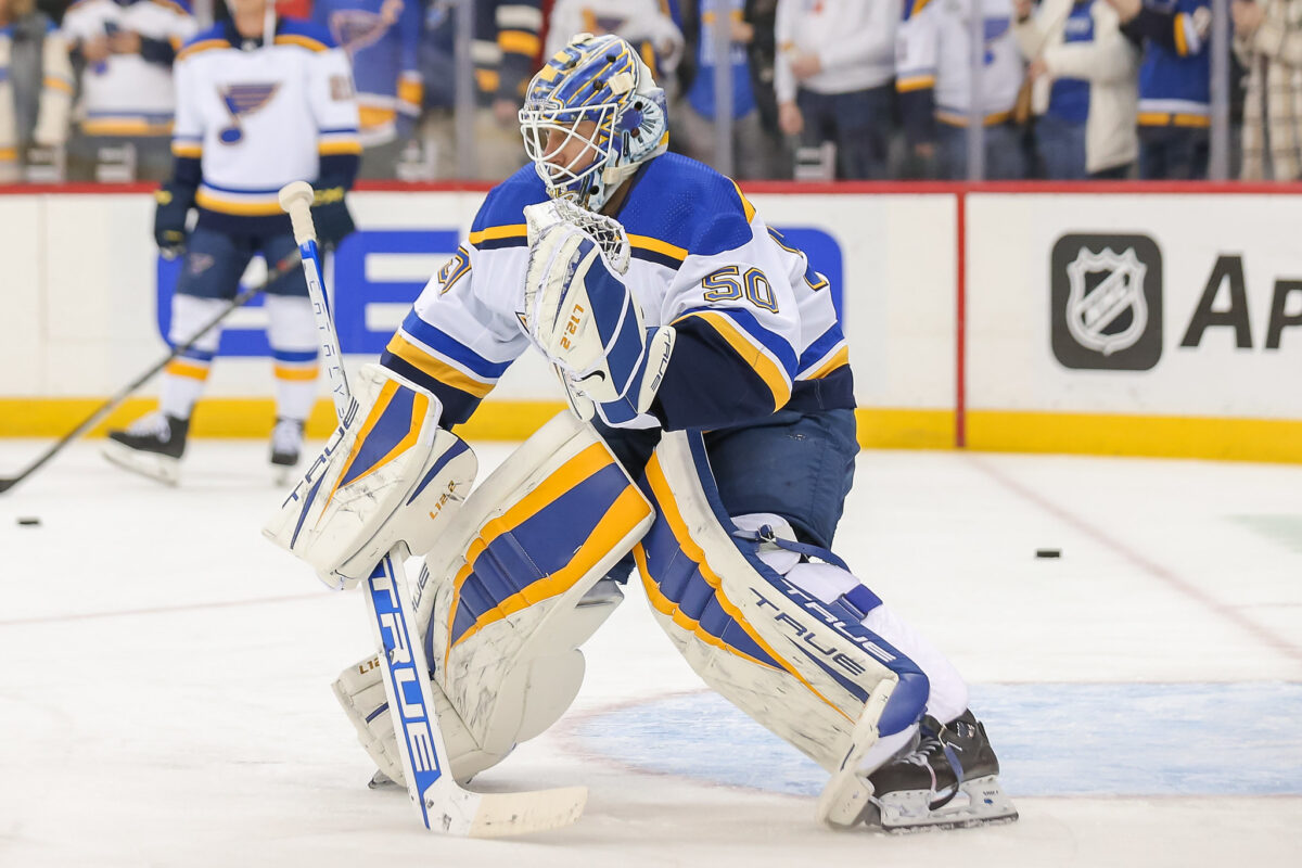 Blues Should Strike on Binnington Deal in Desperate Goalie Market - The Hockey Writers - - NHL News, Analysis & More