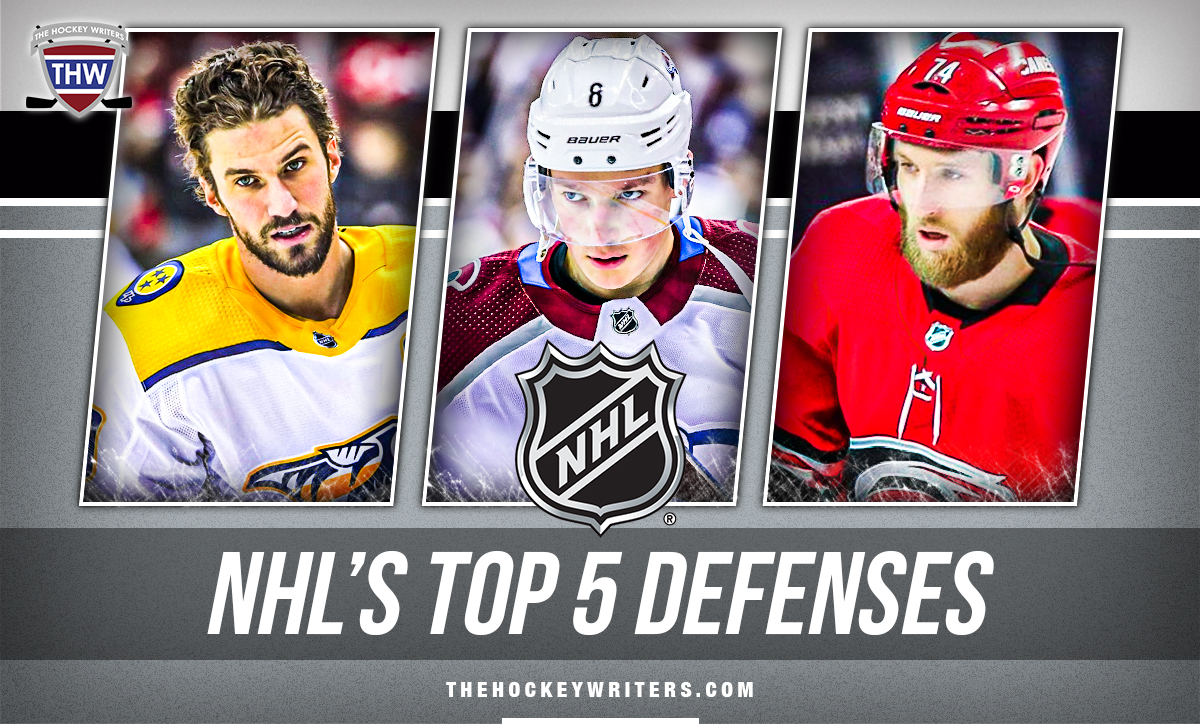 NHL's Top 5 Defenses - Midseason Update - The Hockey Writers ...