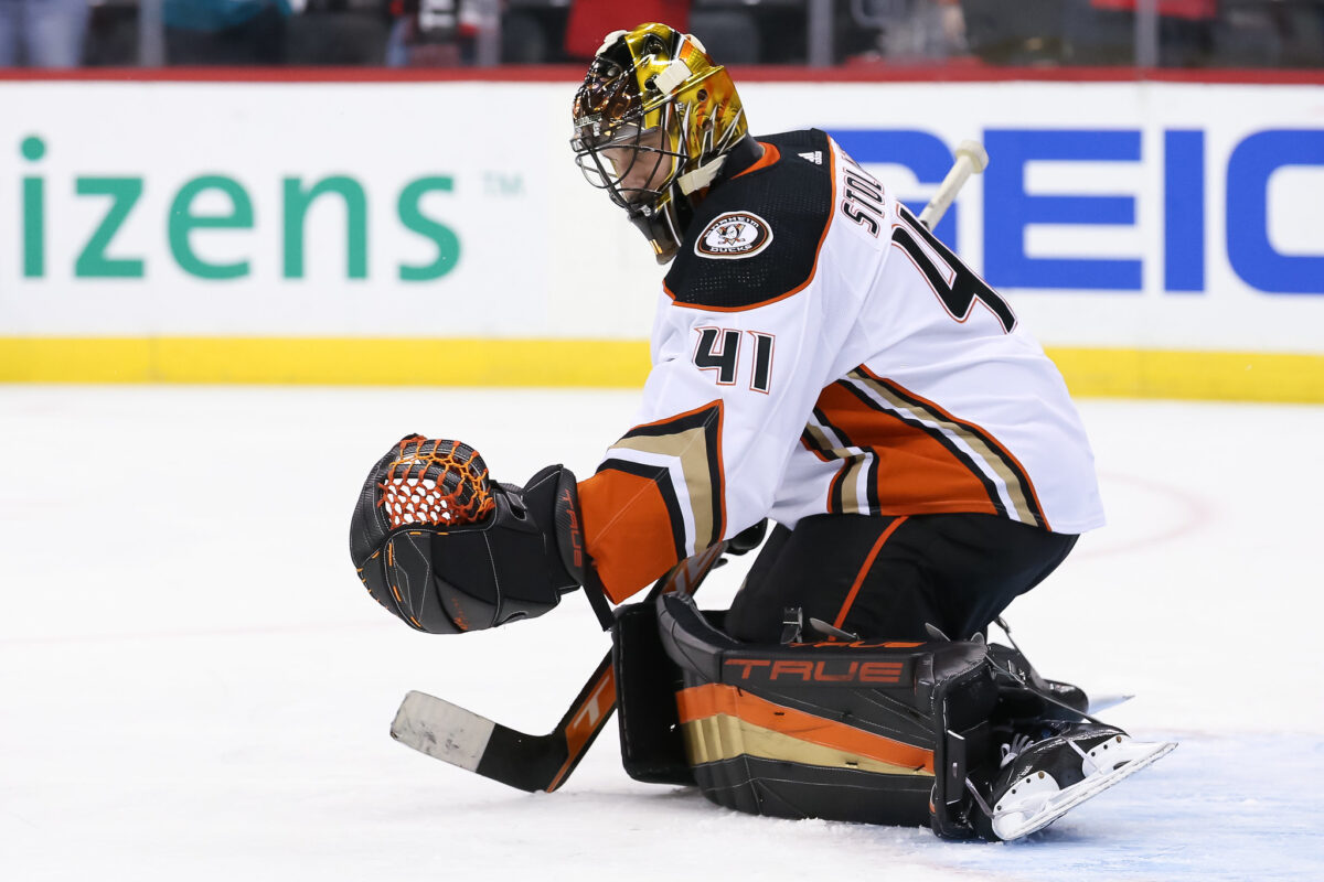 Anthony Stolarz Anaheim Ducks