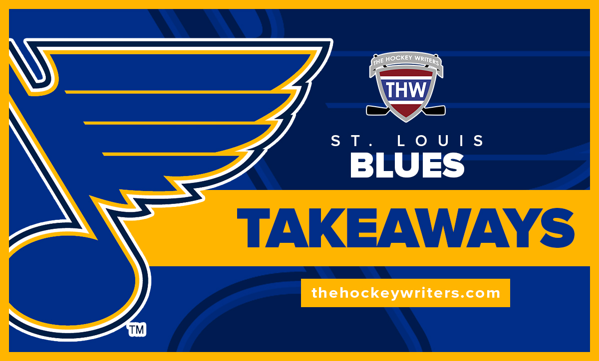 St. Louis Blues Takeaways