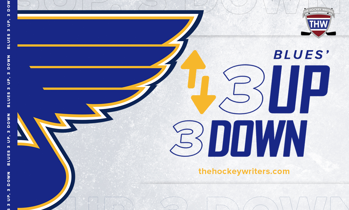 3 Up 3 Down St. Louis Blues