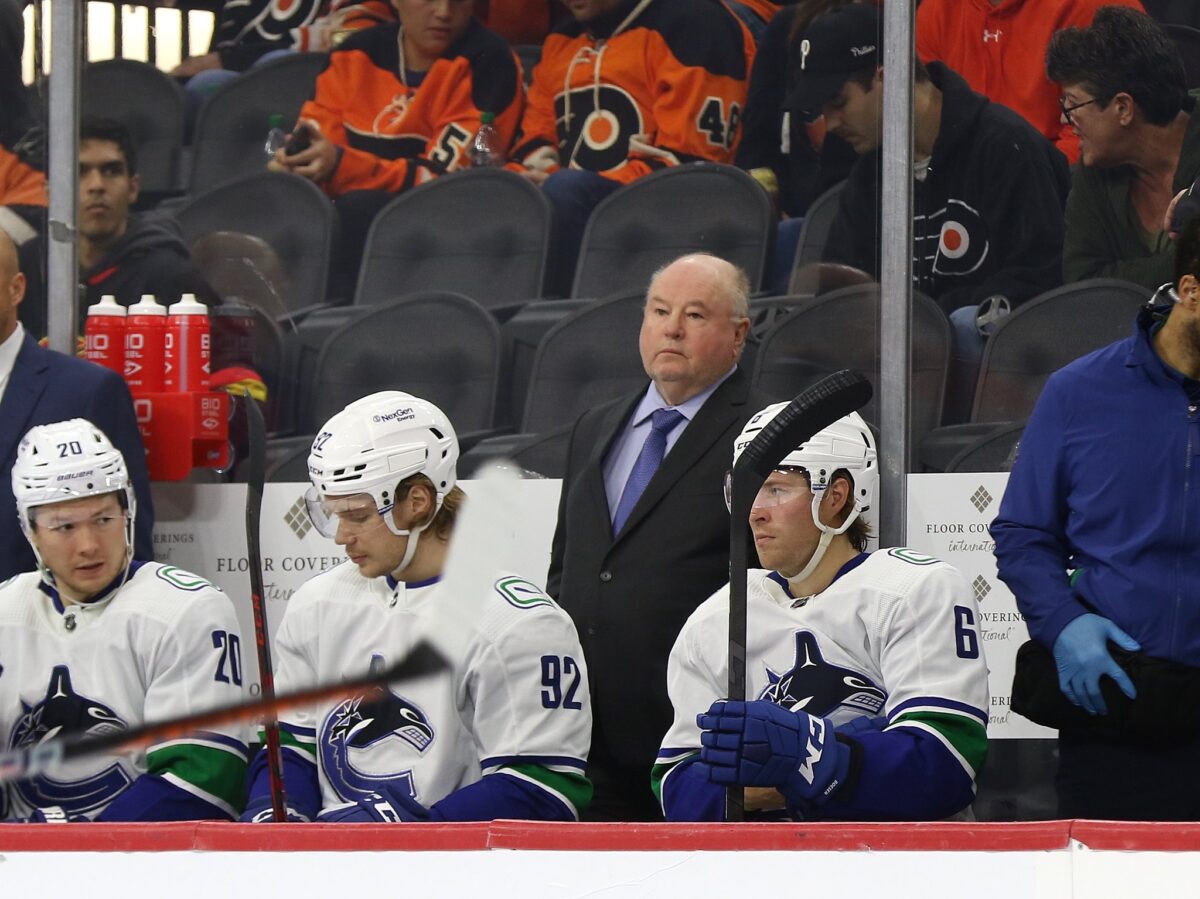 Bruce Boudreau Vancouver Canucks