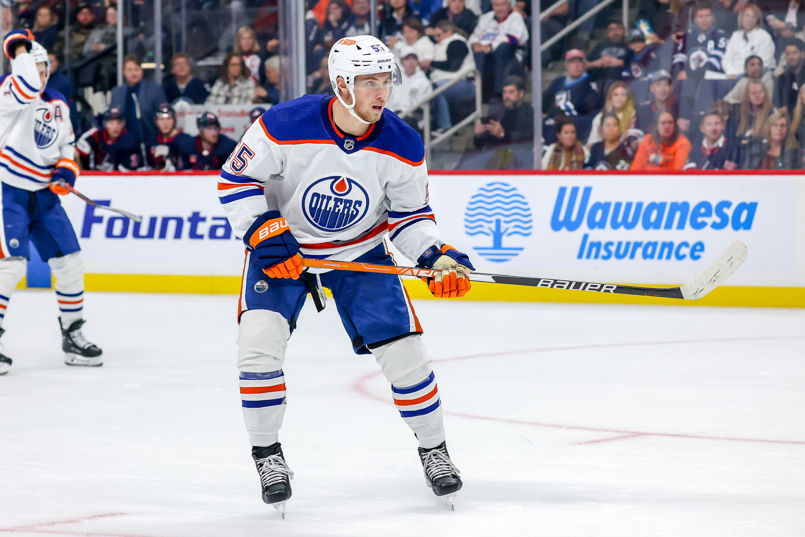 Dylan Holloway on the fourth line is ridiculous for the Oilers