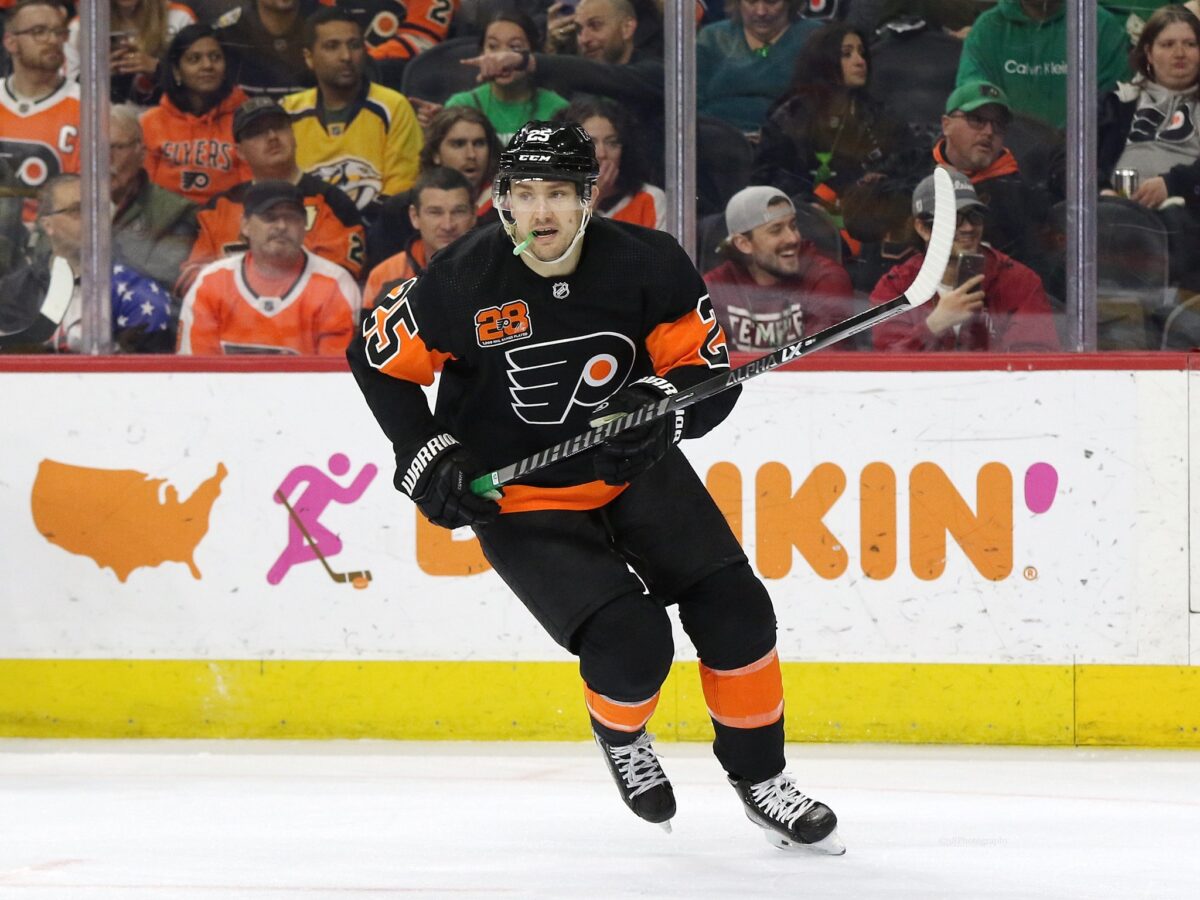 James van Riemsdyk Philadelphia Flyers