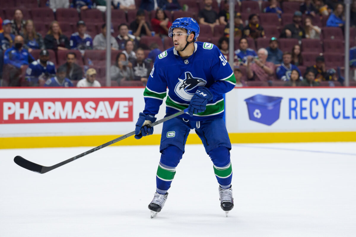 Jett Woo Vancouver Canucks