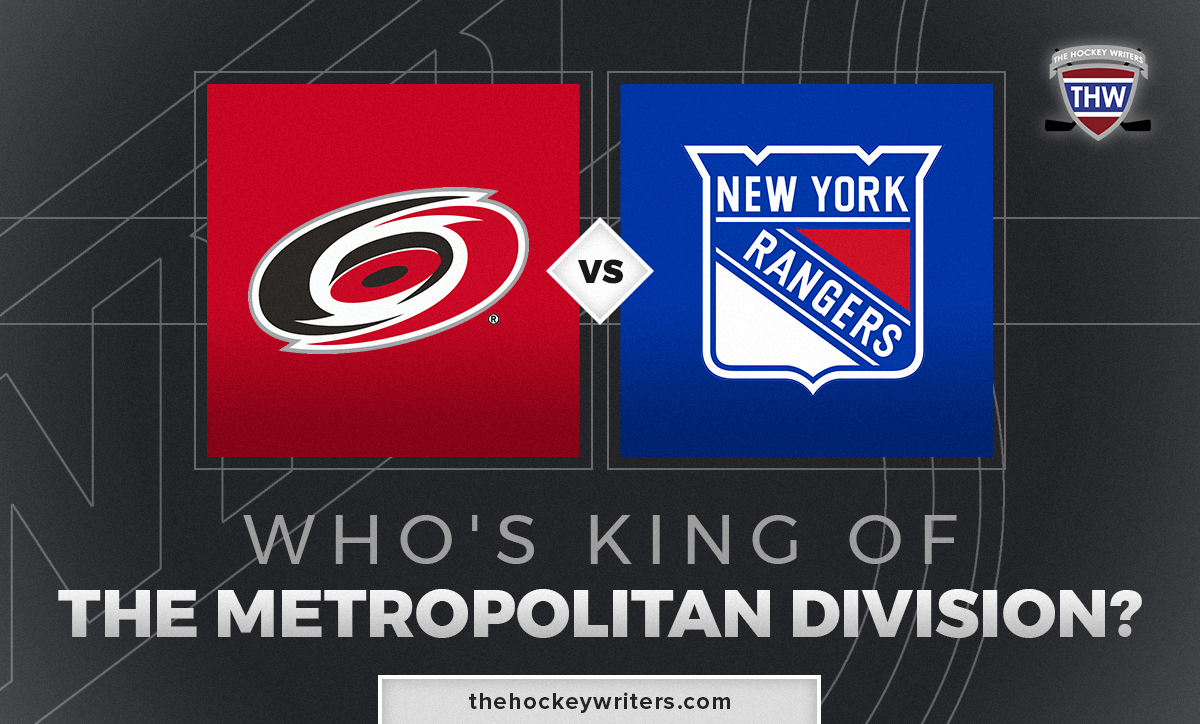 The road to the top of the Metropolitan Division likely goes through  Hurricanes, Rangers and Devils