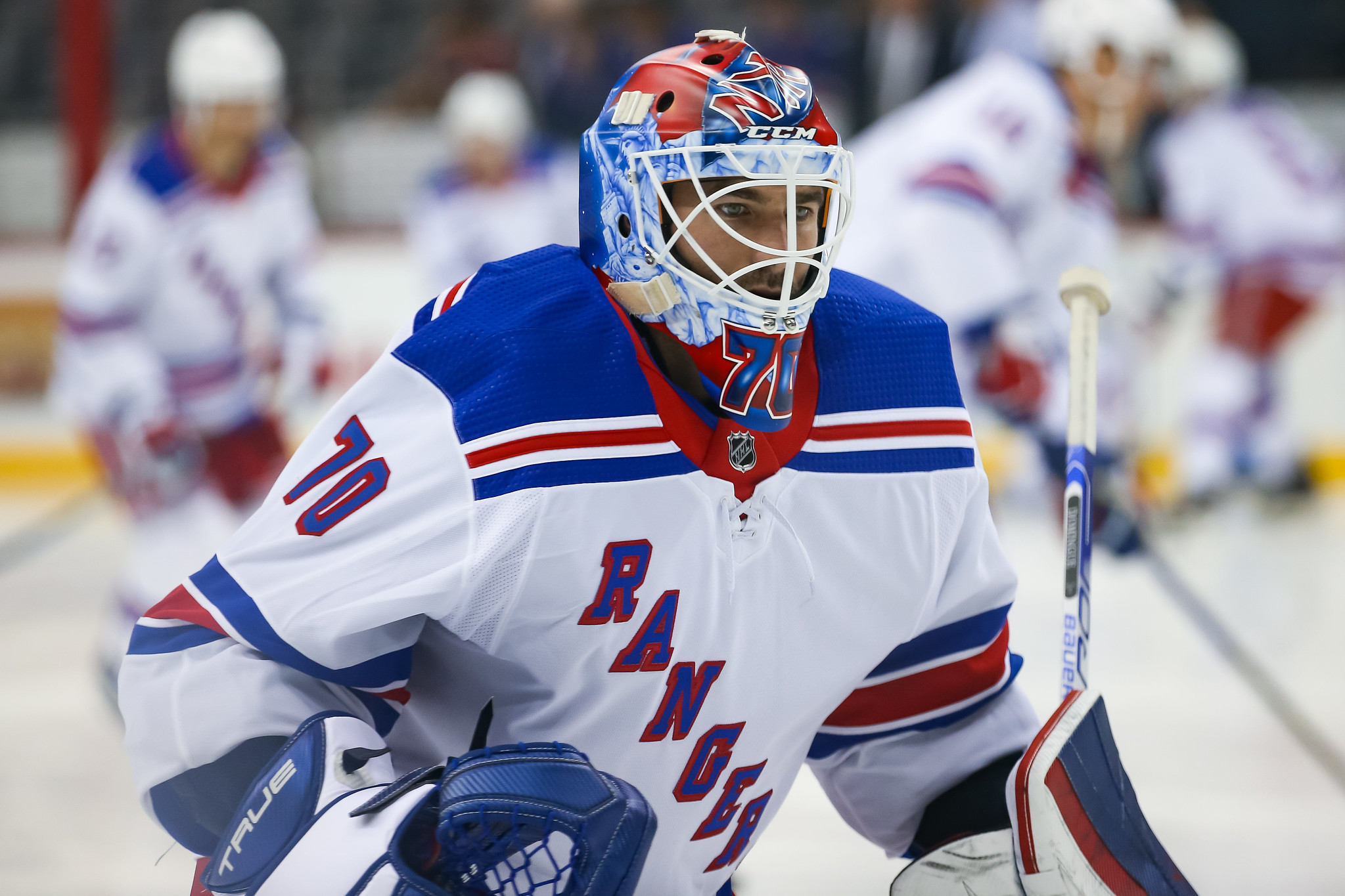 Analyst Suggests Rangers' Louis Domingue Drawing Trade Interest The
