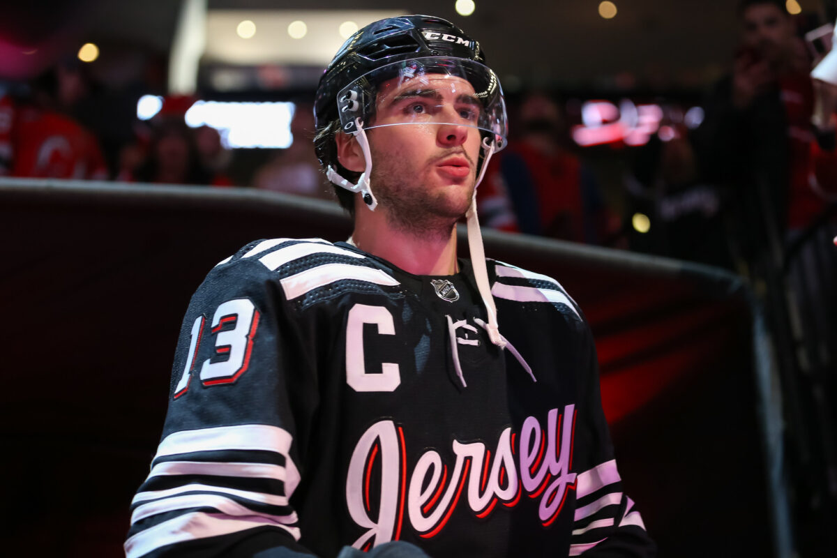 New jersey best sale devils hischier