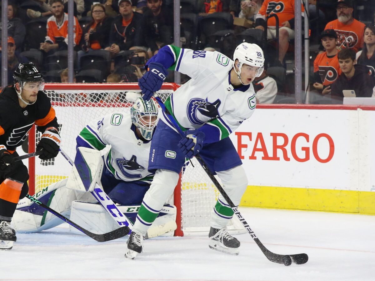 Nils Aman Vancouver Canucks