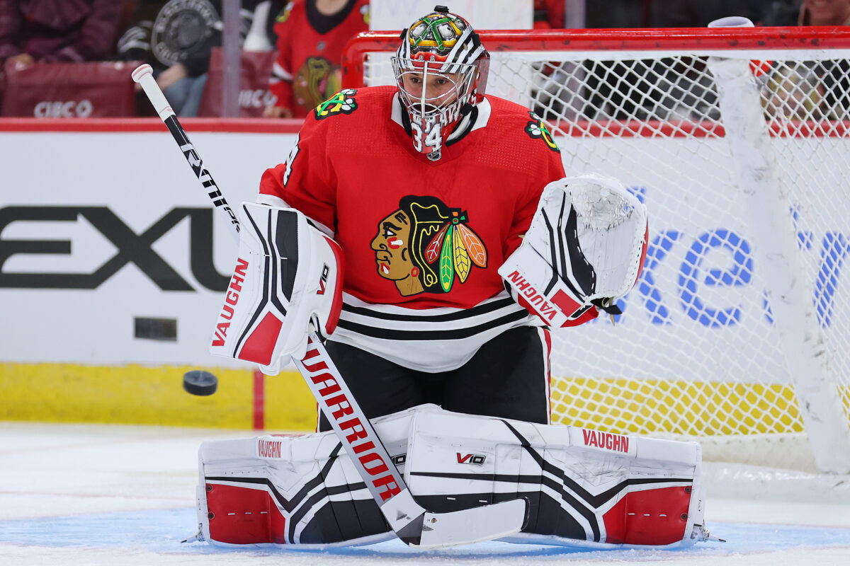 Petr Mrazek Chicago Blackhawks