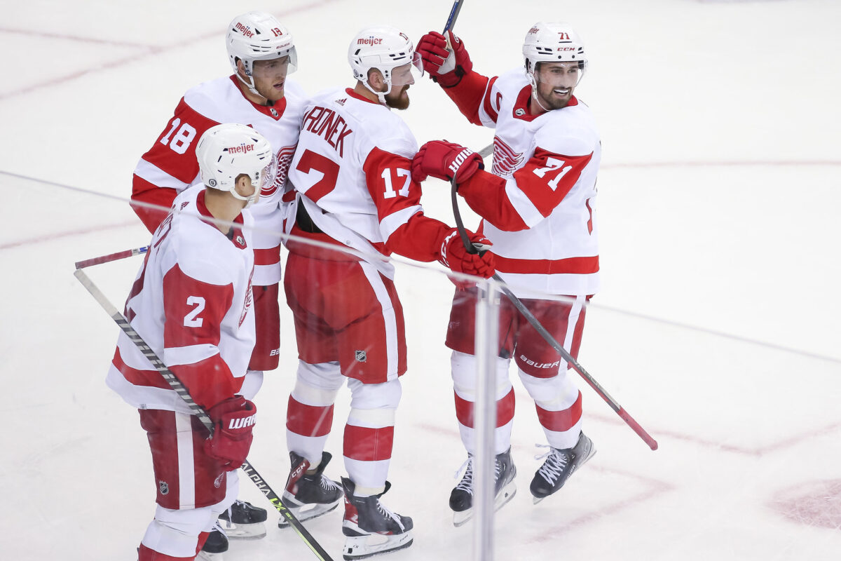 Detroit Red Wings Celebrate