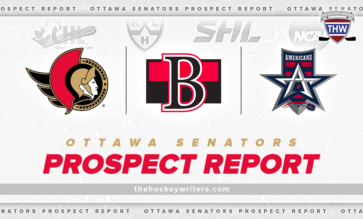 Ottawa Senators, Belleville Senators and Allen Americans Prospect Report