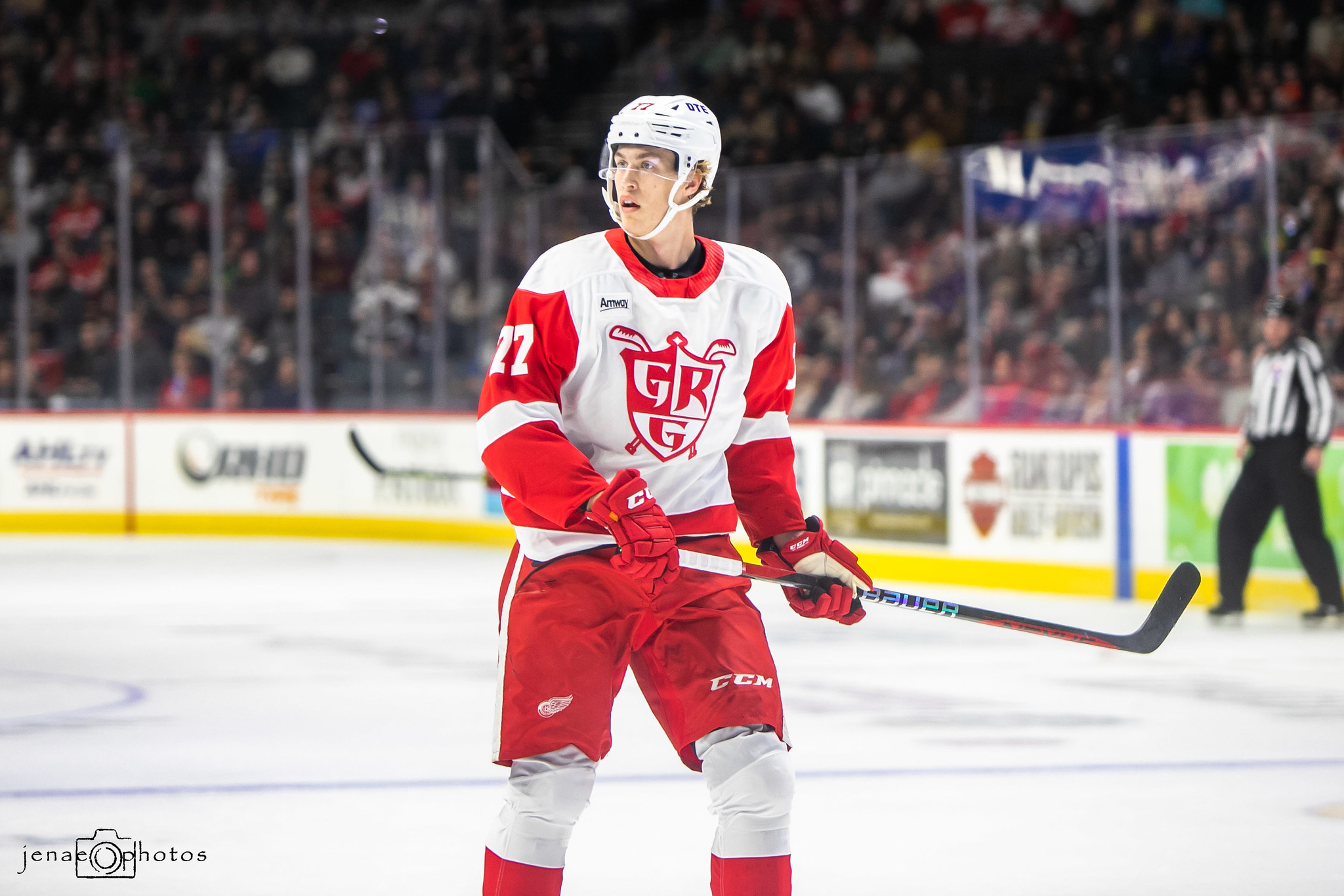 Red Wings prospect Simon Edvinsson opens up about not making NHL roster