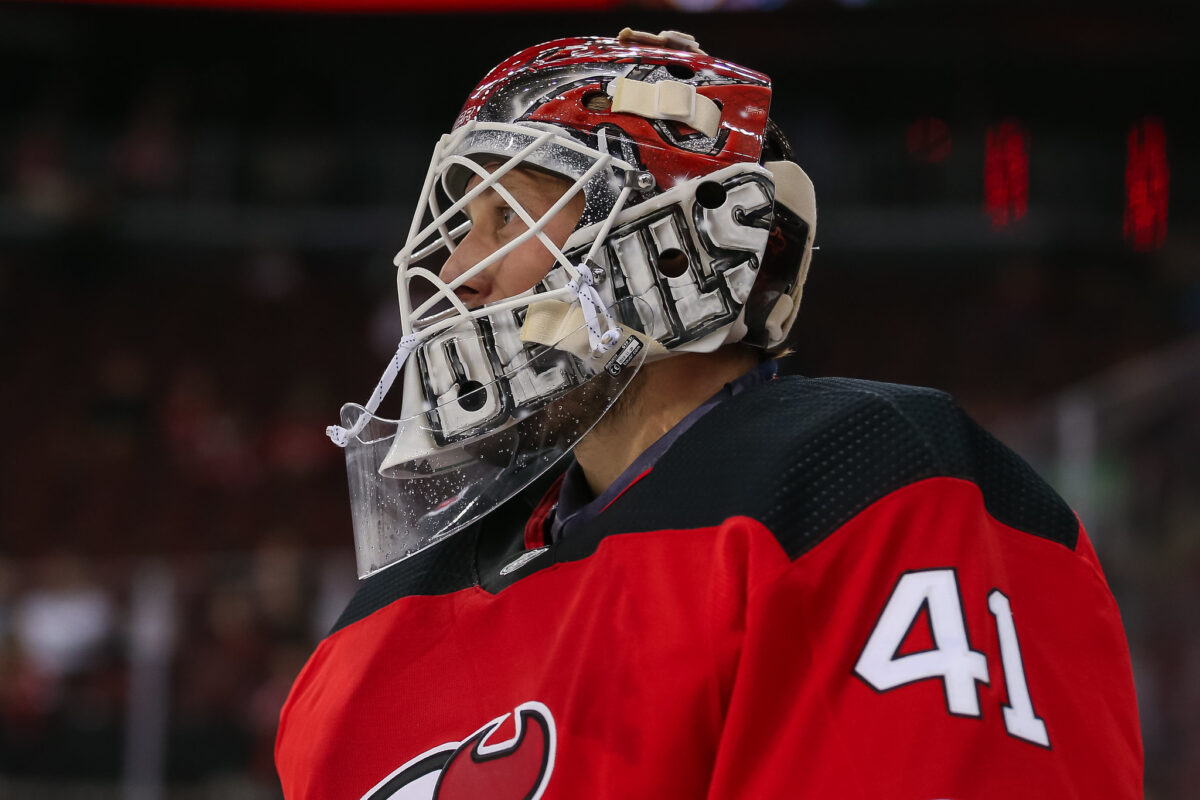 Vitek Vanecek New Jersey Devils