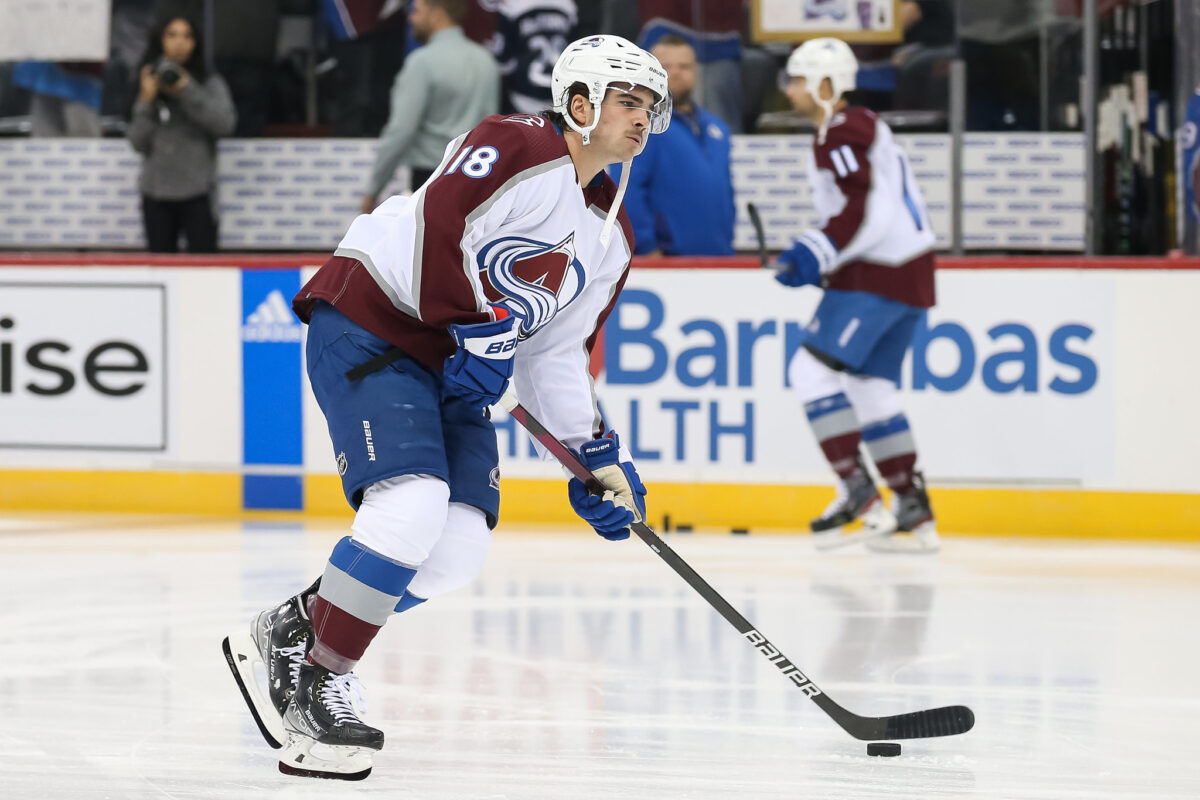 Alex Newhook Colorado Avalanche