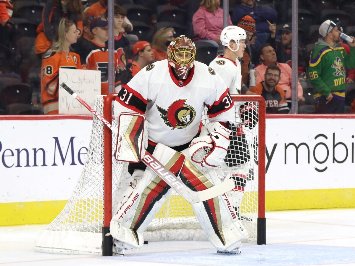 Senators Have Been a Goaltending Carousel Since Anderson - The Hockey ...